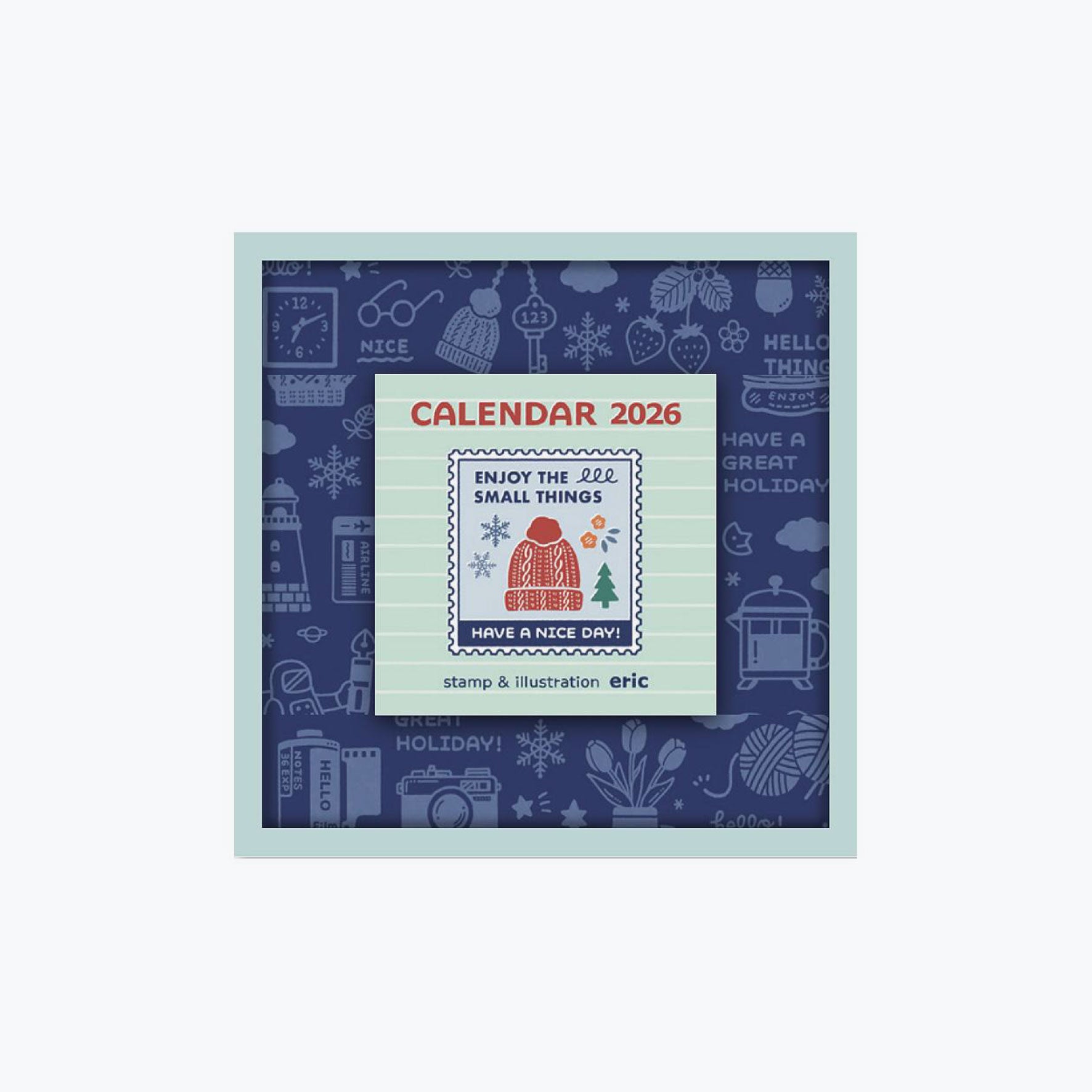 Shinnippon Calendar - 2026 Calendar - Eric - Daily - Mini Square