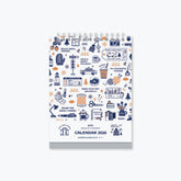 Shinnippon Calendar - 2026 Calendar - Eric - Tabletop - A5