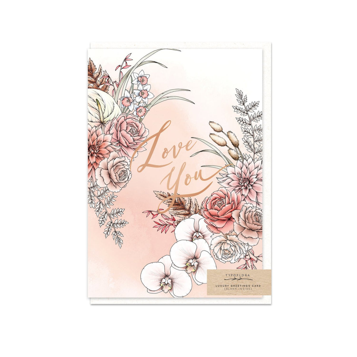 Typoflora - Card - Dreamy Love You