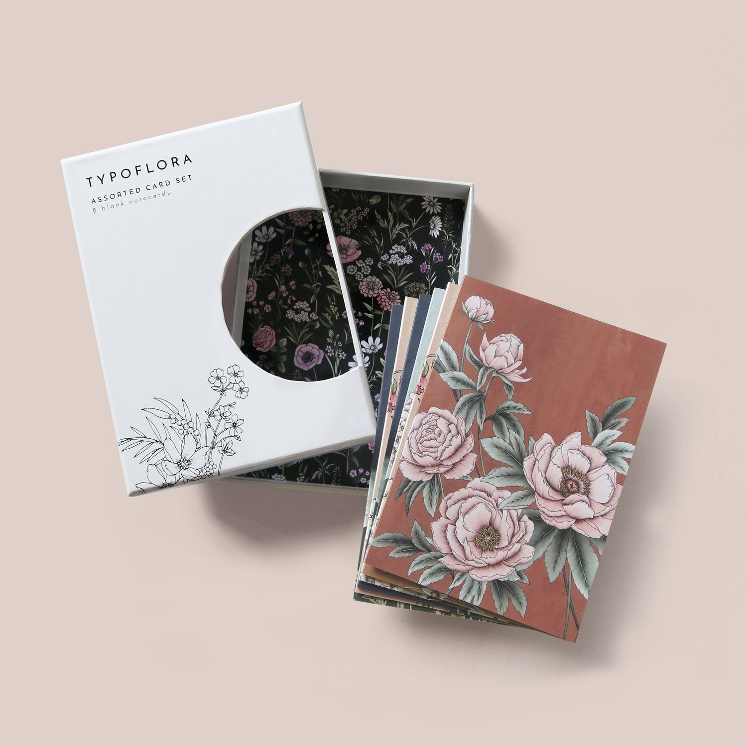 Typoflora - Card Set - Flora Portrait 1