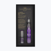 Teranishi - Calligraphy Pen - Glass Nib - Aurora - Purple
