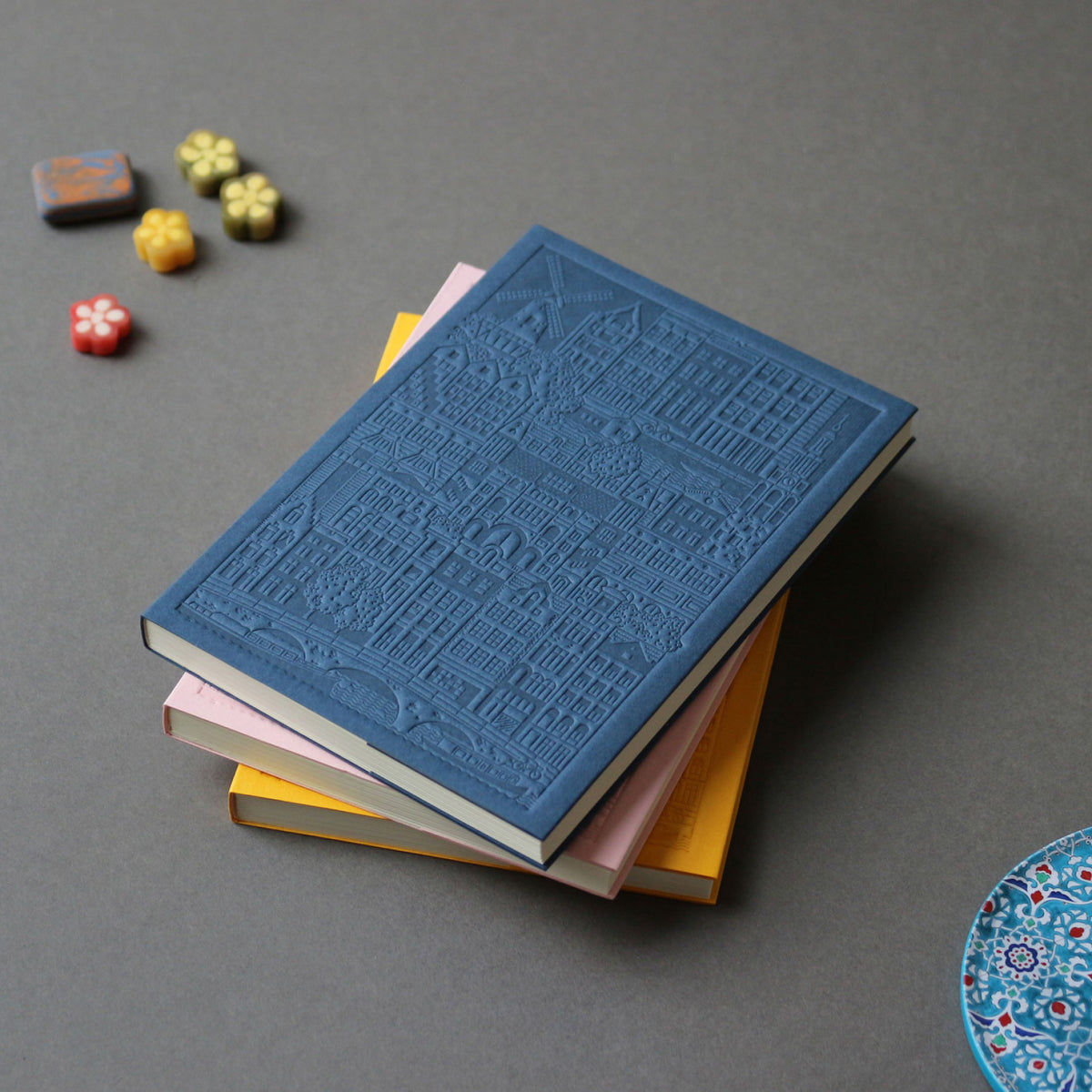 The City Works - Notebook - Amsterdam - B6 - Sky Blue
