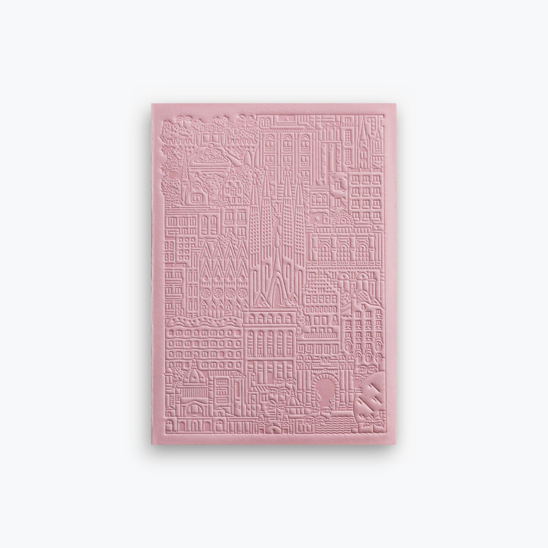 The City Works - Notebook - Barcelona - B6 - Pink