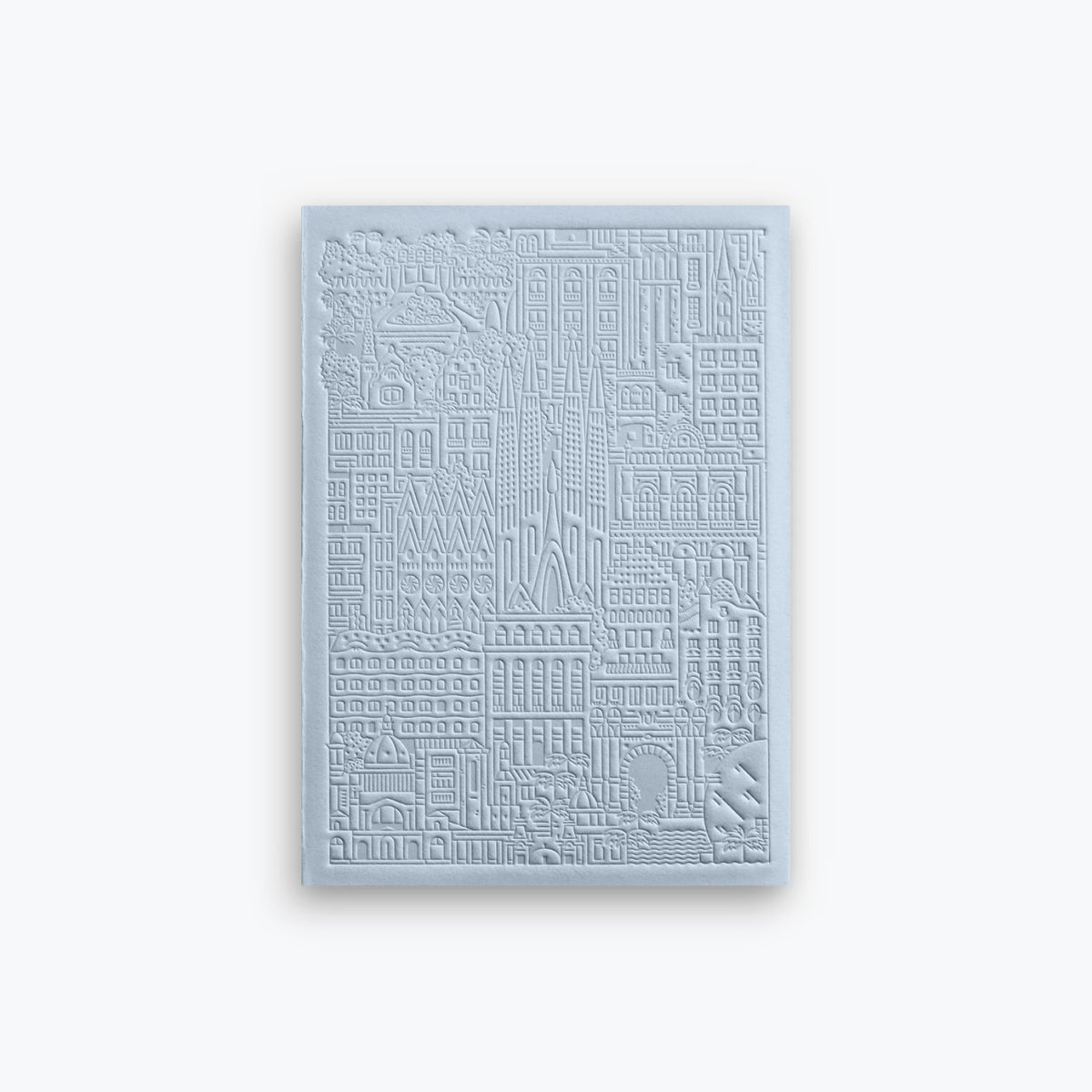 The City Works - Notebook - Barcelona - B6 - Sky Blue