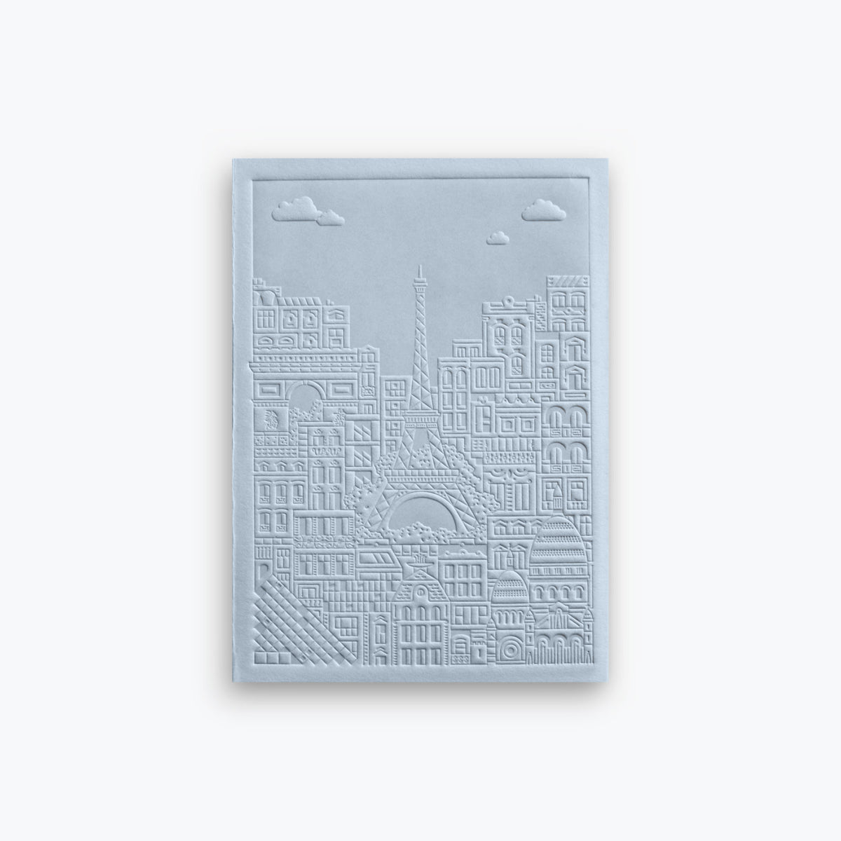 The City Works - Notebook - Paris - B6 - Sky Blue