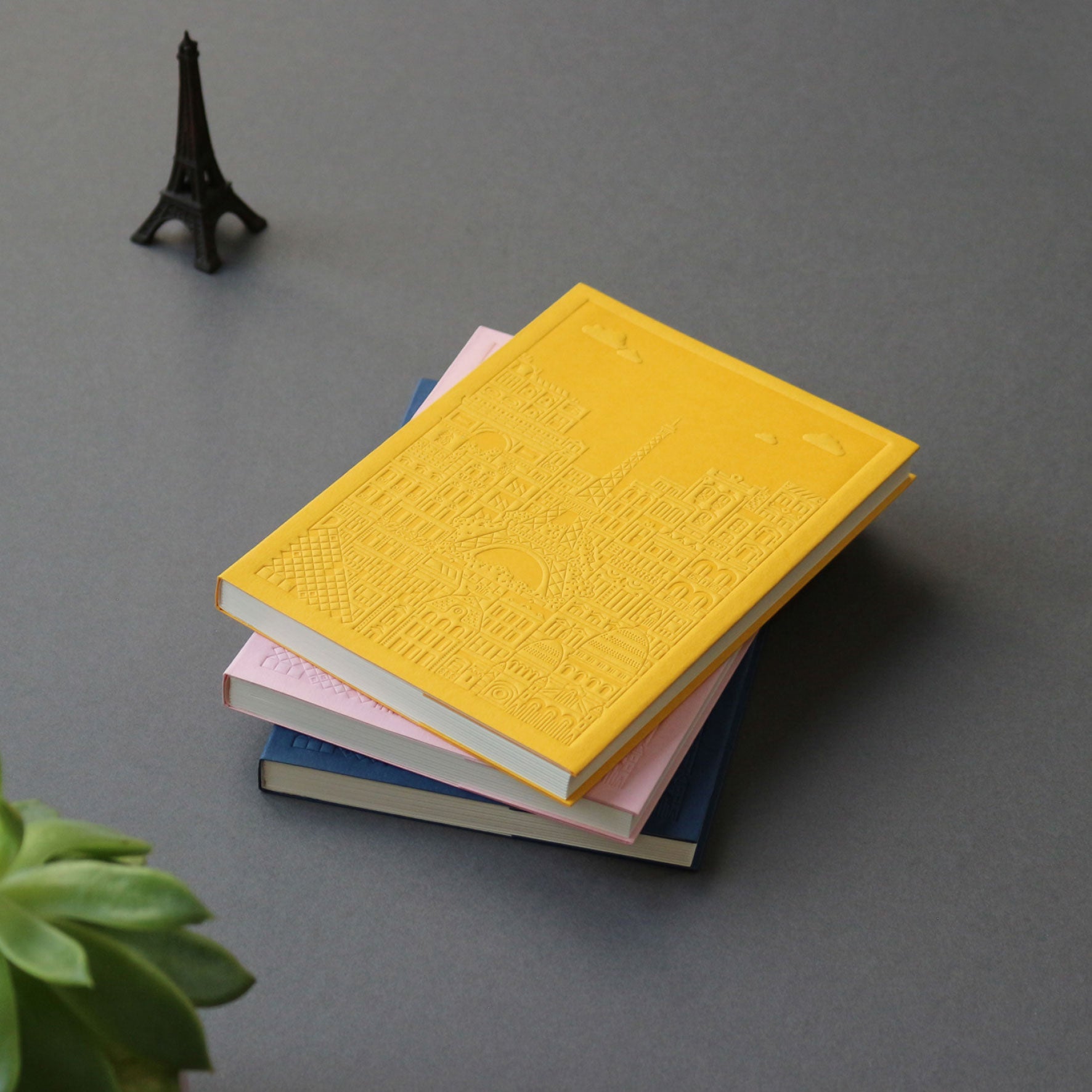 The City Works - Notebook - Paris - B6 - Red