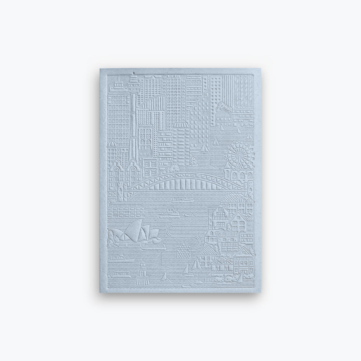 The City Works - Notebook - Sydney - B6 - Sky Blue