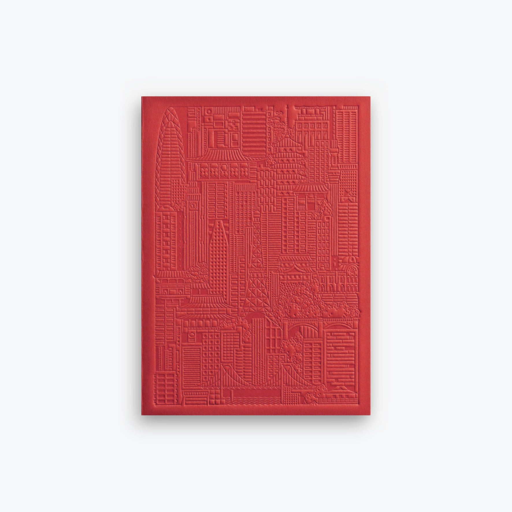 The City Works - Notebook - Tokyo - B6 - Red