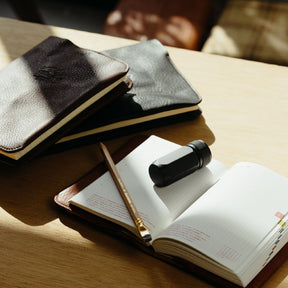 The Superior Labor - Notebook Cover - Oil Leather - A5 - Light Brown