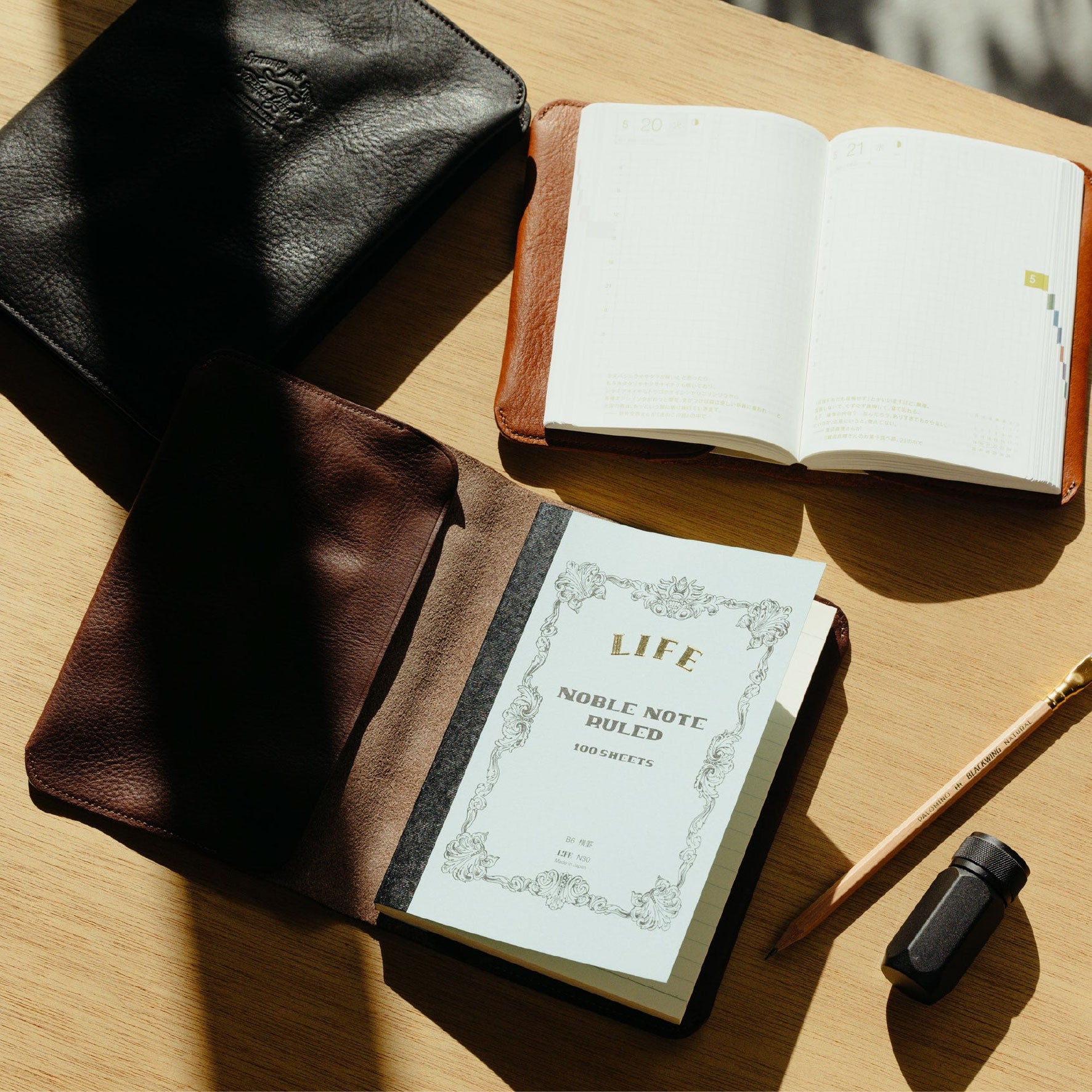 The Superior Labor - Notebook Cover - Oil Leather - A6 - Natural
