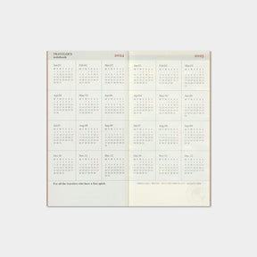 Traveler's Company - 2025 Diary - Insert - Regular - Monthly