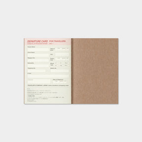 Traveler's Company - 2025 Diary - Insert - Passport - Weekly