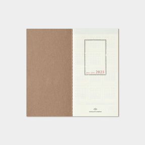 Traveler's Company - 2025 Diary - Insert - Regular - Weekly+Memo