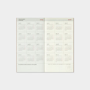 Traveler's Company - 2025 Diary - Insert - Regular - Weekly+Memo