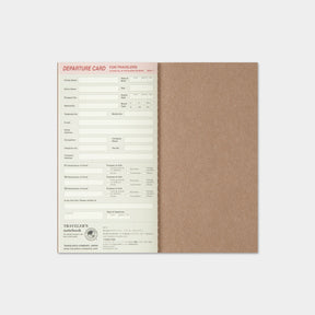 Traveler's Company - 2025 Diary - Insert - Regular - Weekly+Memo