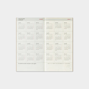 Traveler's Company - 2026 Diary - Insert - Regular - Weekly Vertical