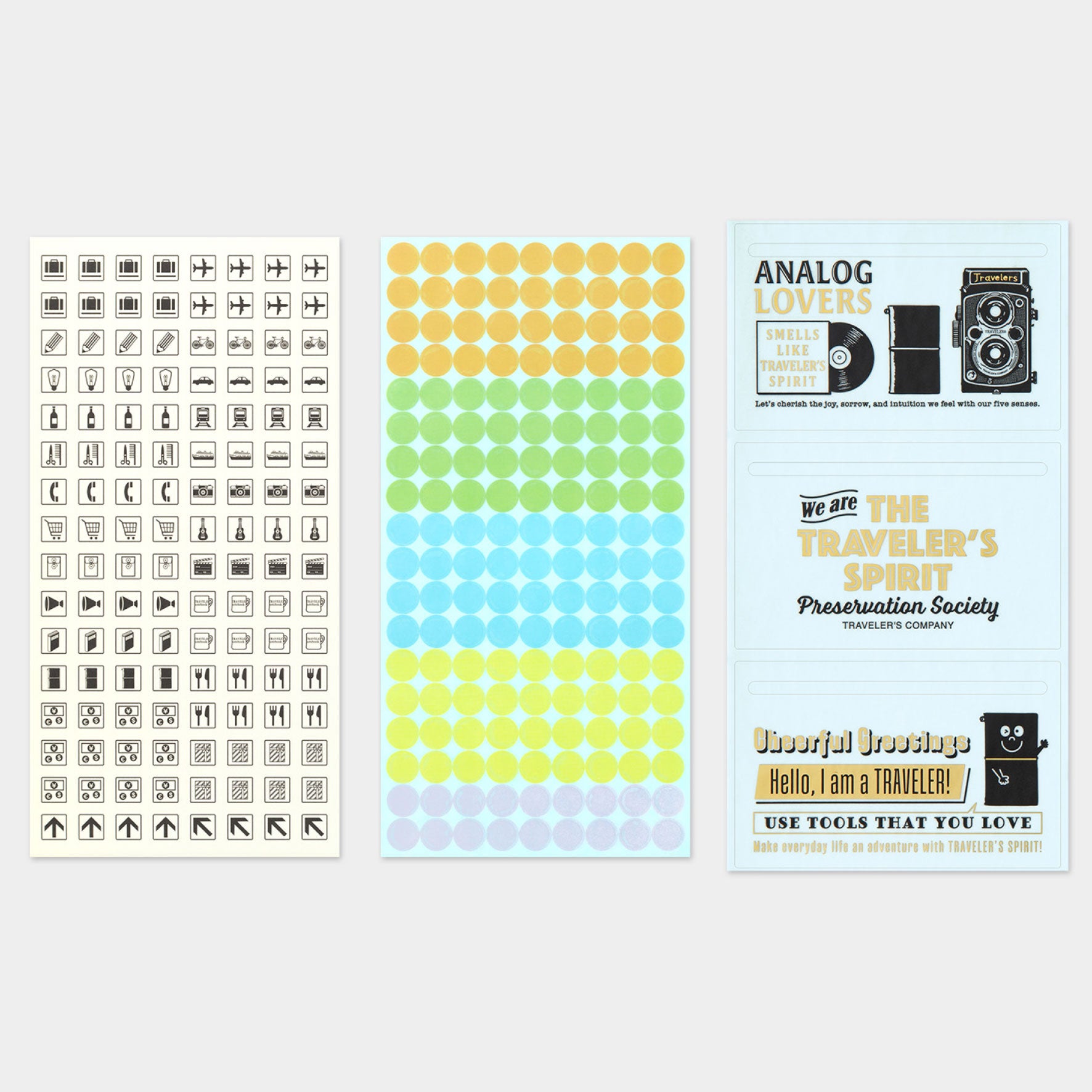 Traveler's Company - 2026 Diary - Insert - Sticker Set