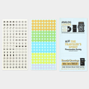 Traveler's Company - 2026 Diary - Insert - Sticker Set