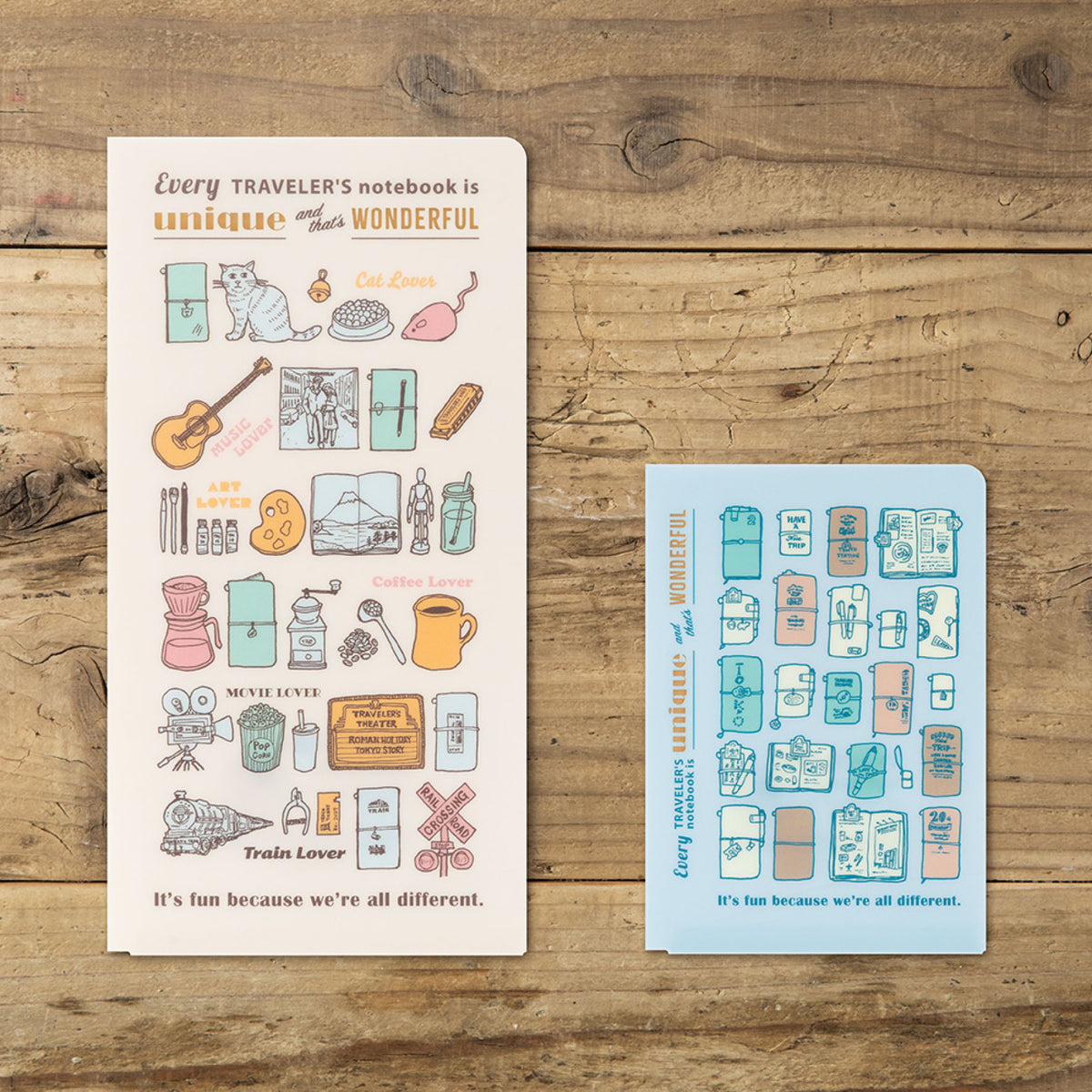 Traveler's Company - 2027 Diary - Insert - Regular - Clear Folder