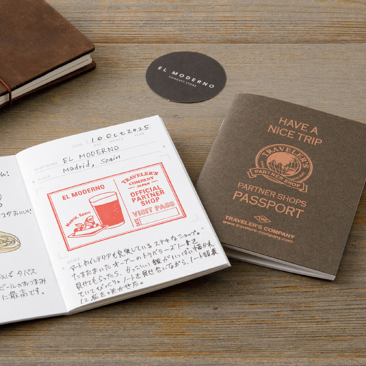 Traveler's Company - Insert - Partner Shops Passport