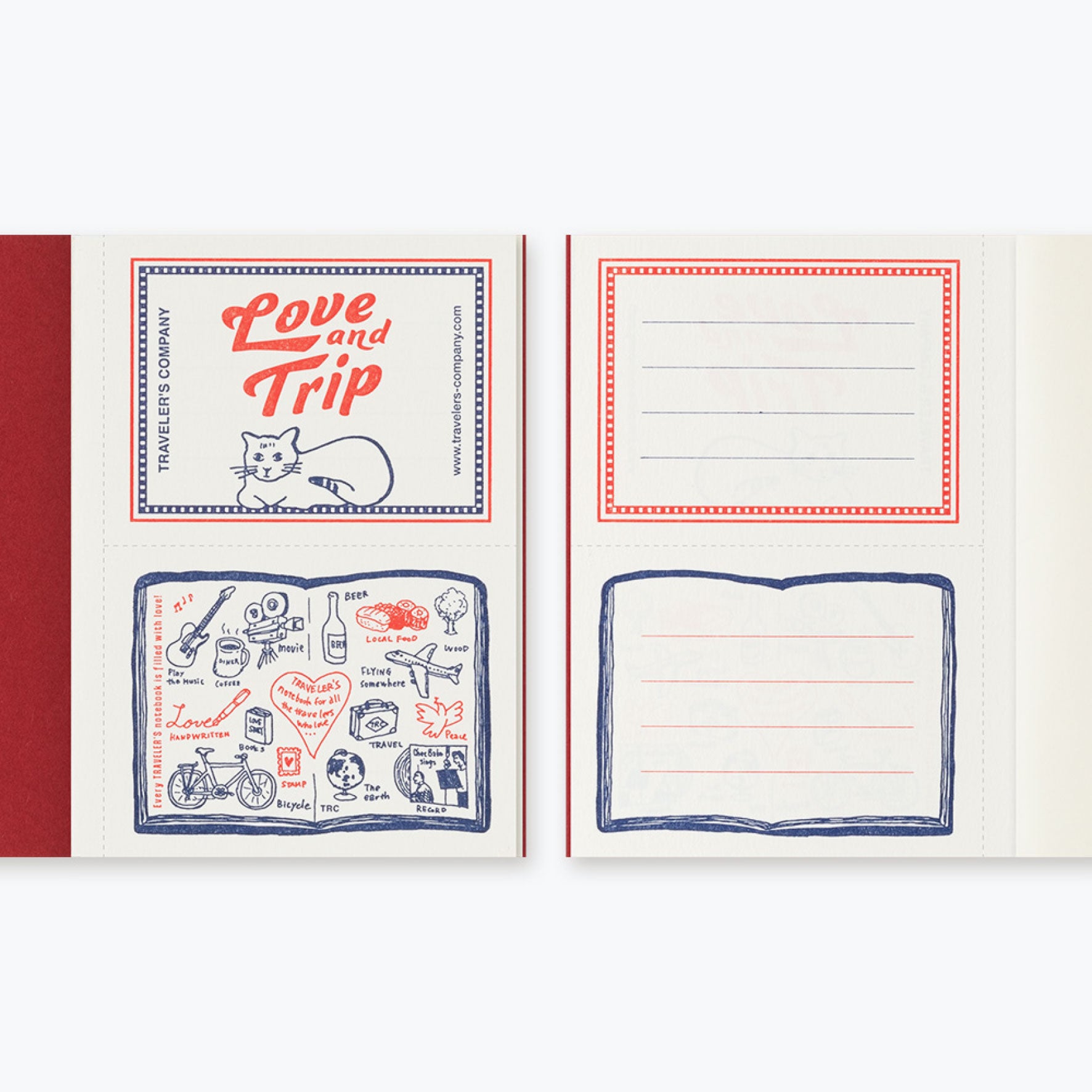 Traveler's Company - Insert - LOVE AND TRIP - Passport