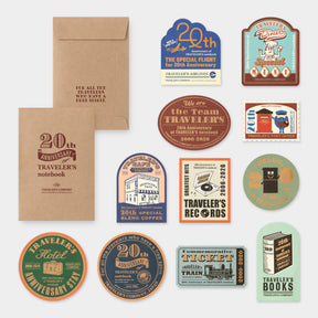 Traveler's Company - Traveler's Notebook - Customisation Set (20th Anniversary)