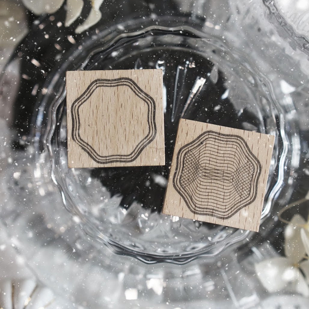 Black Milk Project - Stamp - Notes In The Night - Twin Frame - Set B