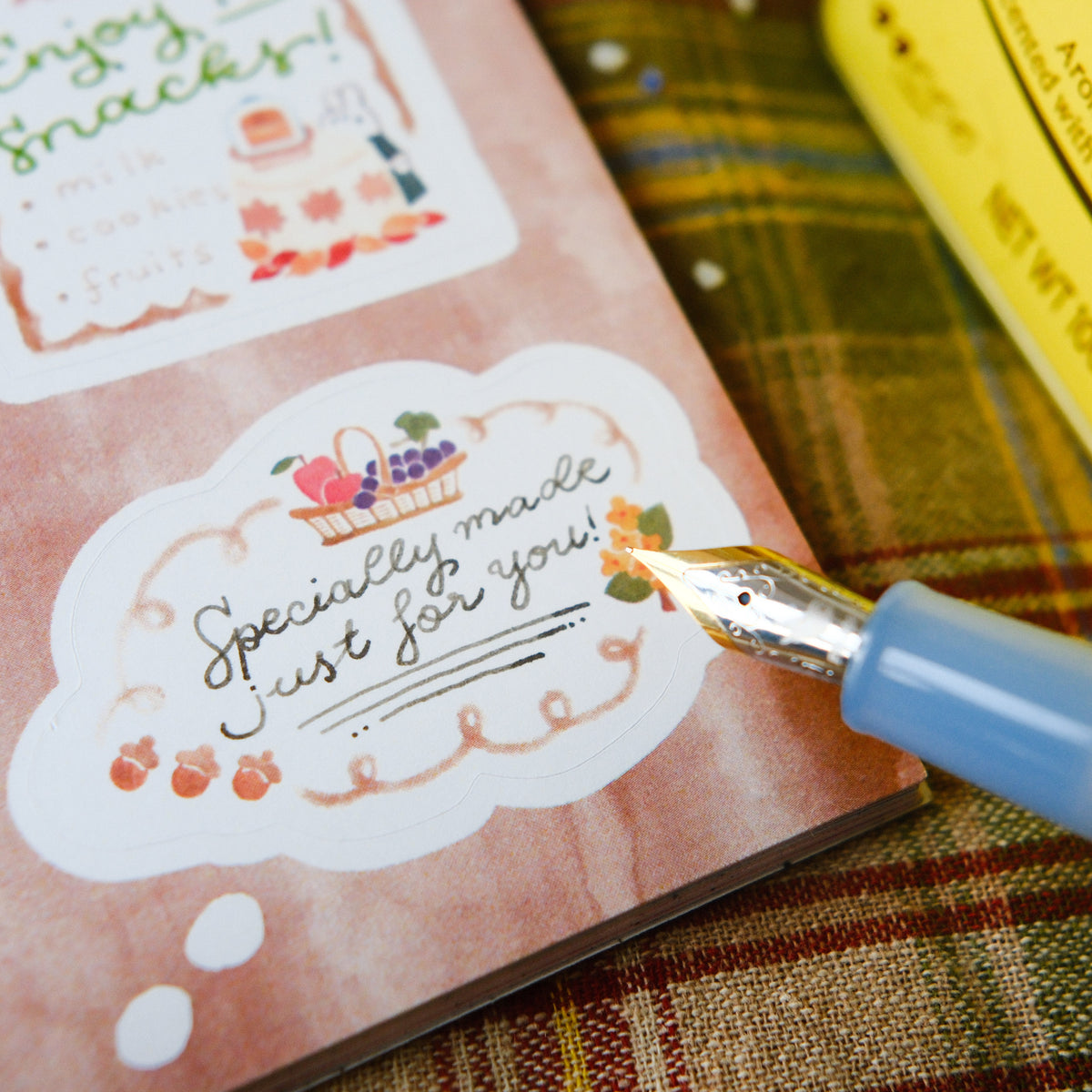 TeaYou - Planner Sticker - Reading Sleeping