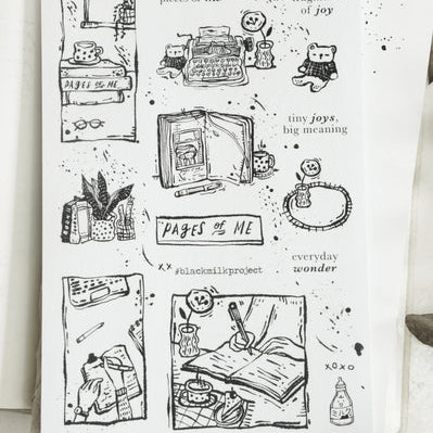 Black Milk Project - Sticker - Pages of Me (Paper)