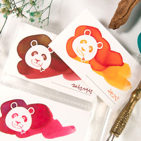 Wearingeul - Ink Swatch Cards - Panda <Outgoing>