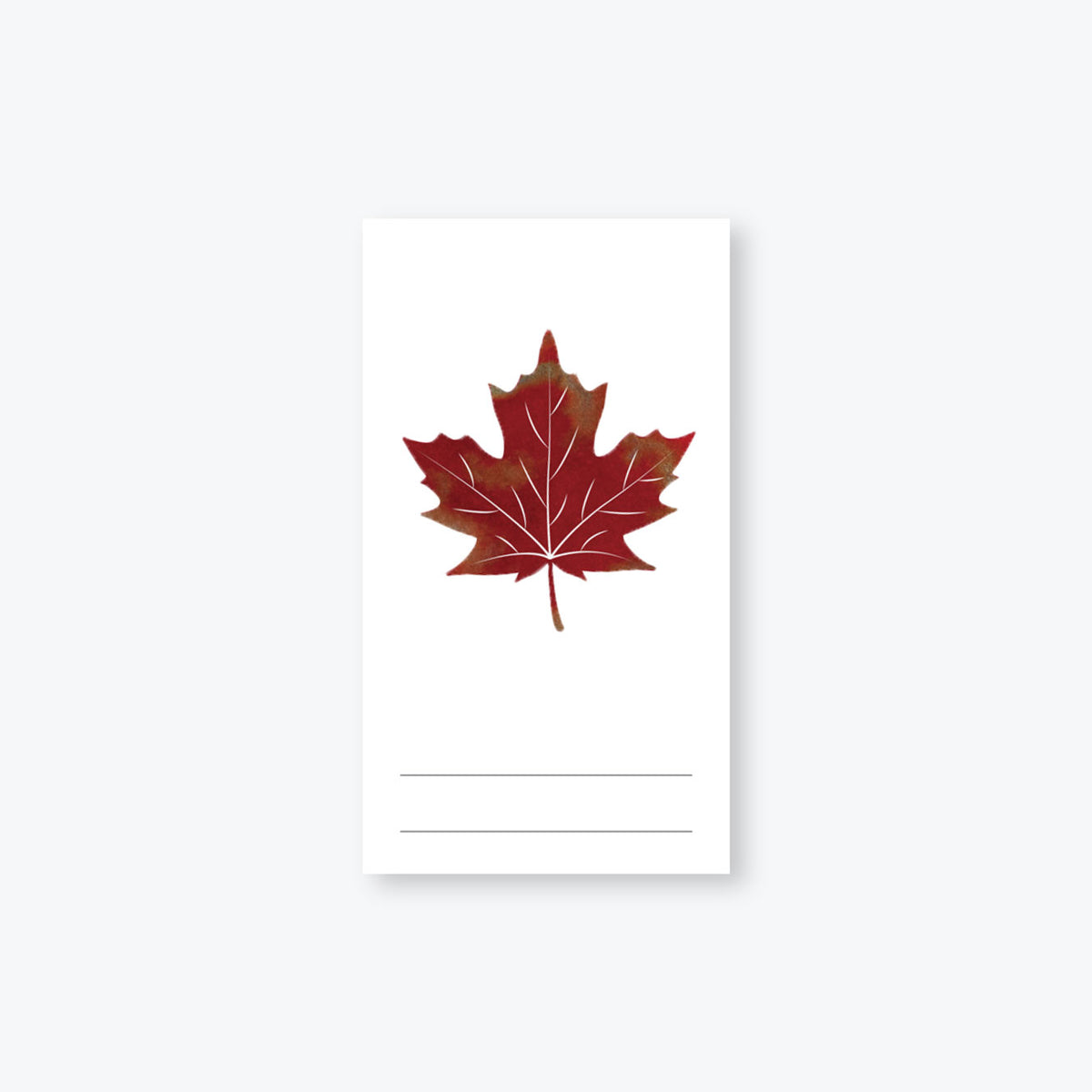 Wearingeul - Ink Swatch Cards - Maple Leaf <Outgoing>