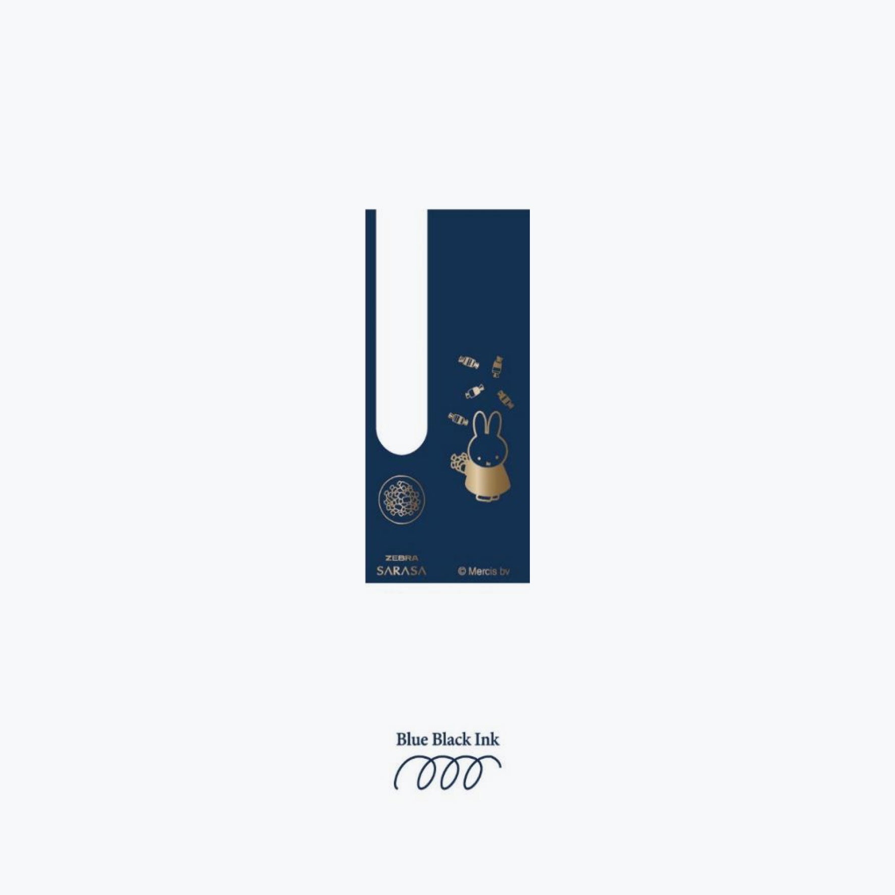 Zebra - Gel Pen - Sarasa Grand - 0.5mm - Miffy - Blue Black