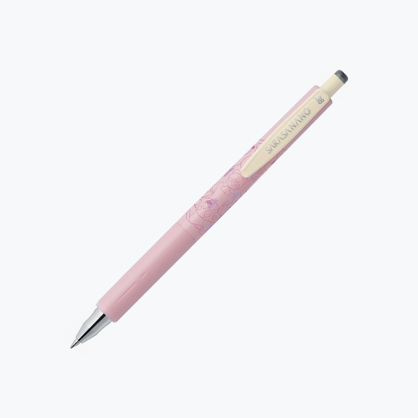 Zebra - Gel Pen - Sarasa Nano - 0.38mm - My Little Joy - Pink