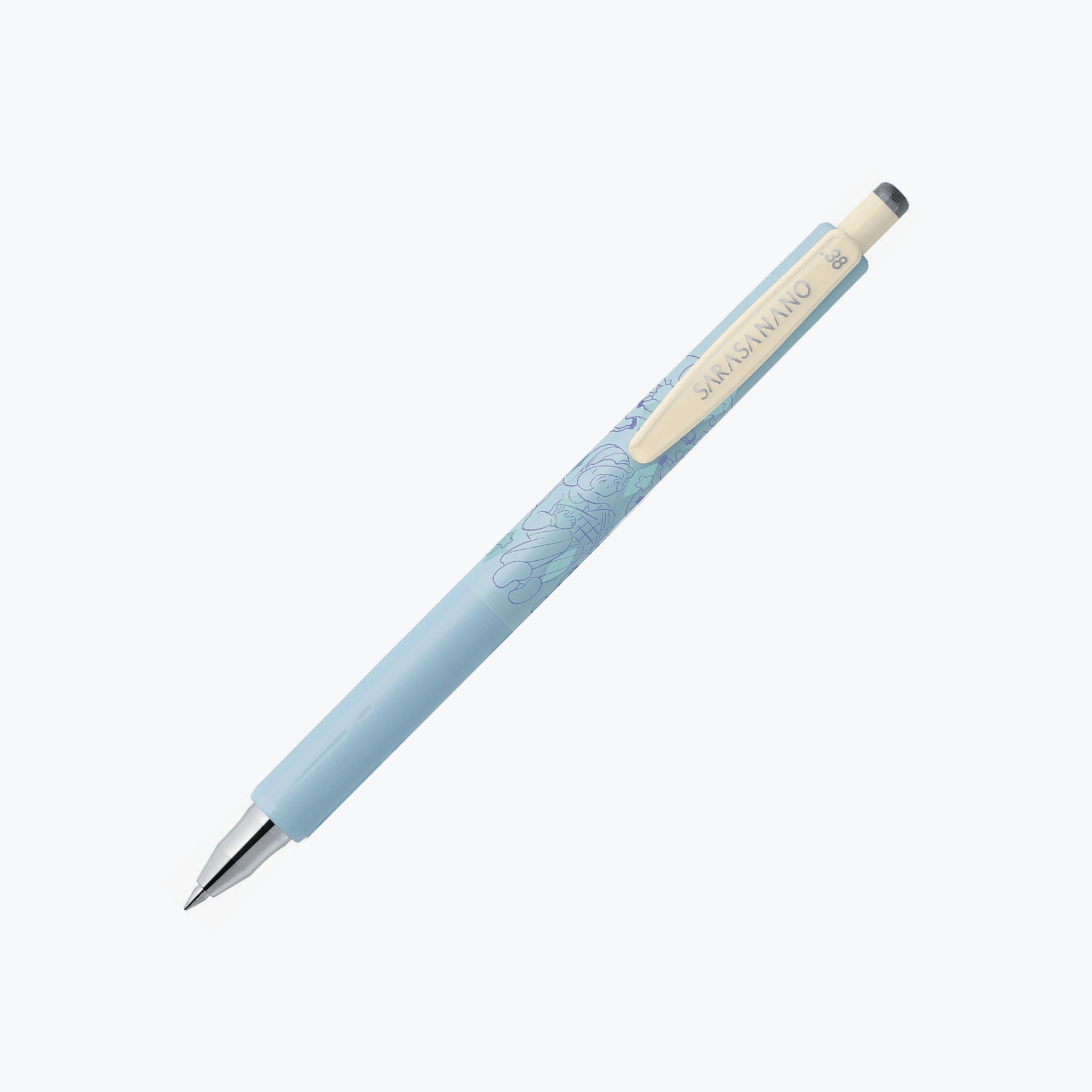 Zebra - Gel Pen - Sarasa Nano - 0.38mm - My Little Joy - Blue