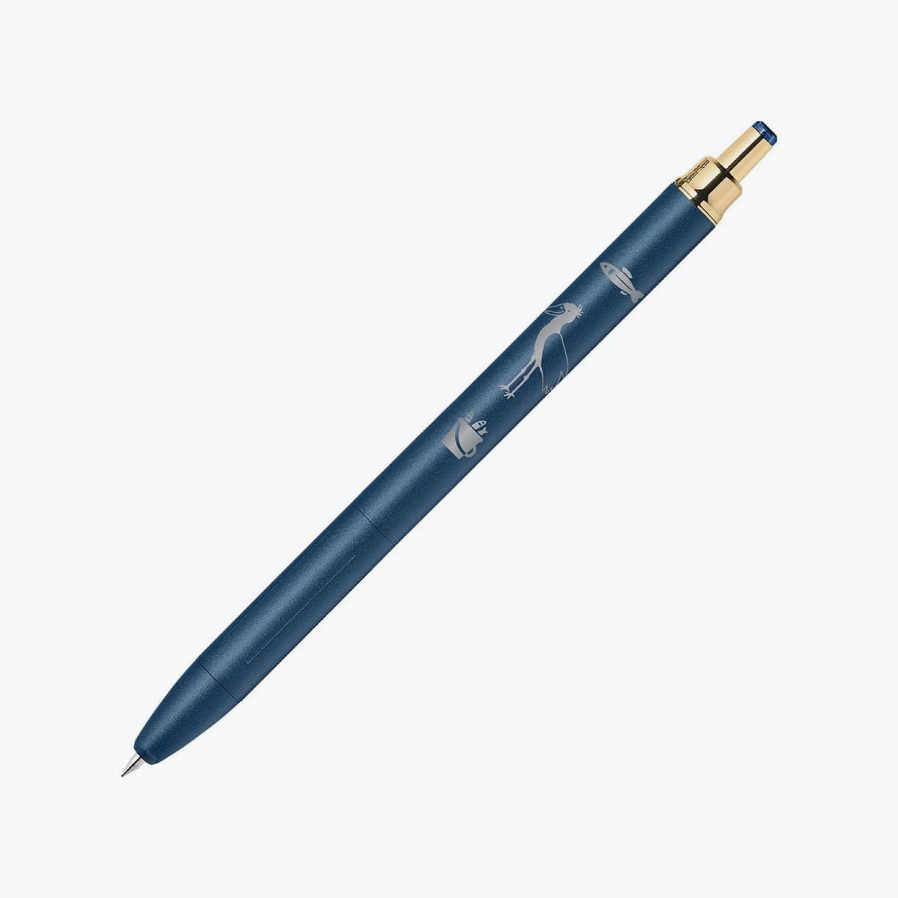 Zebra - Gel Pen - Sarasa Grand - GreenFlash - Blue Grey