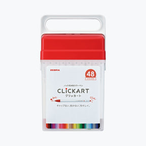 Zebra - Marker - Clickart 0.6mm - 48 Piece Set