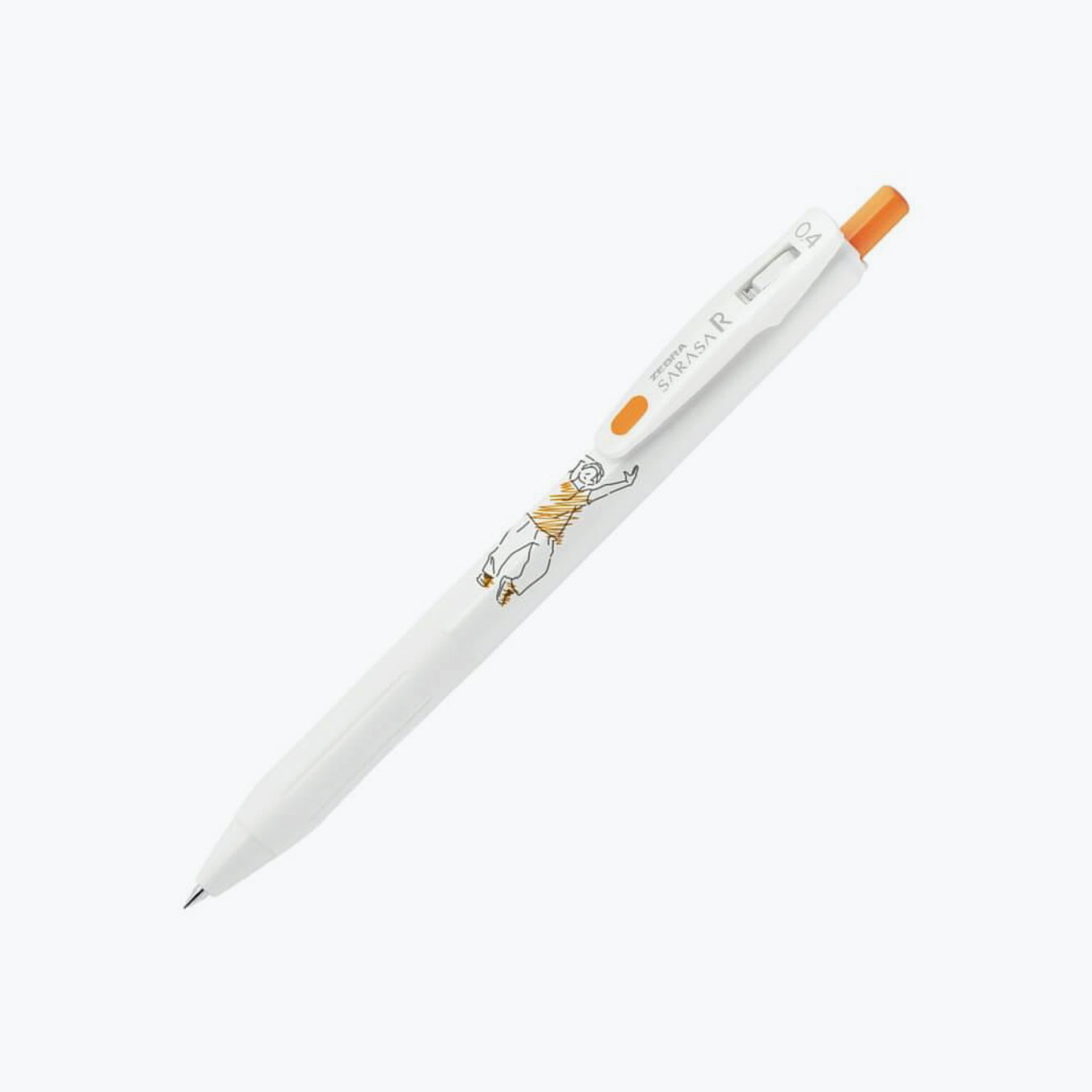 Zebra - Ballpoint Pen - Sarasa R - 0.4mm - Simple Pop - Orange <Outgoing>