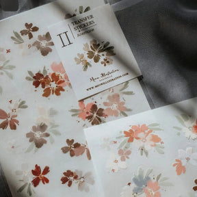 Meow Illustration - Planner Sticker - Pastel Anemone