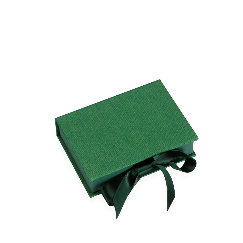 Bookbinders Design - Box - A6 + Silk Ribbon - Green