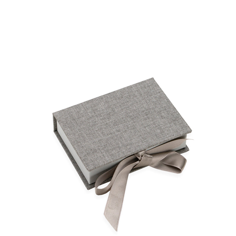 Bookbinders Design - Box - A6 + Silk Ribbon - Light Grey