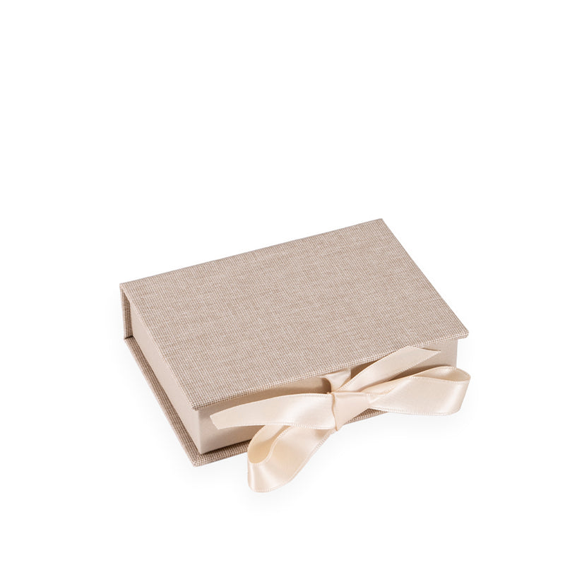 Bookbinders Design - Box - A6 + Silk Ribbon - Sandbrown