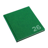 Bookbinders Design - 2026 Diary - Hardcover - Regular - Green
