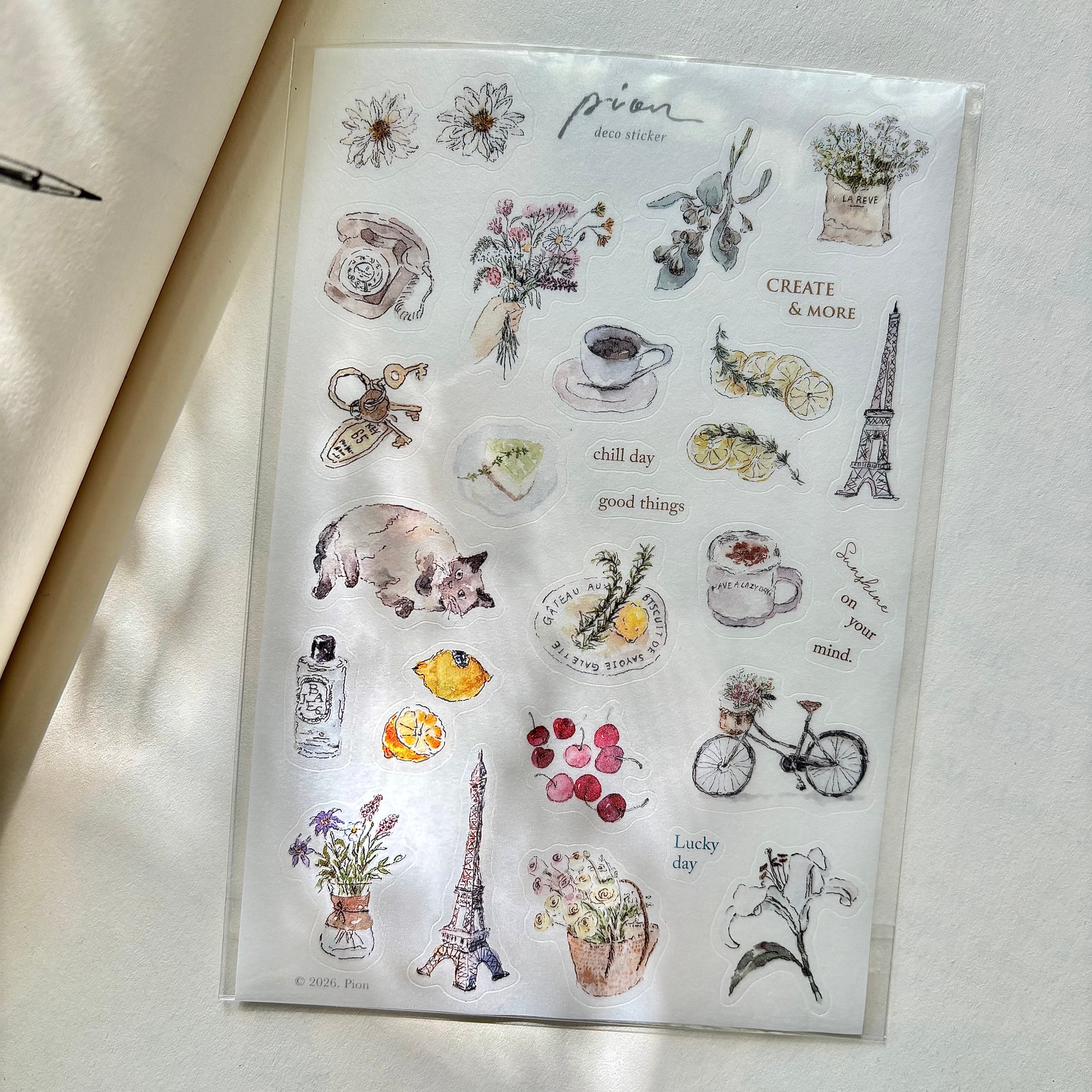 Pion - Planner Sticker - Chill