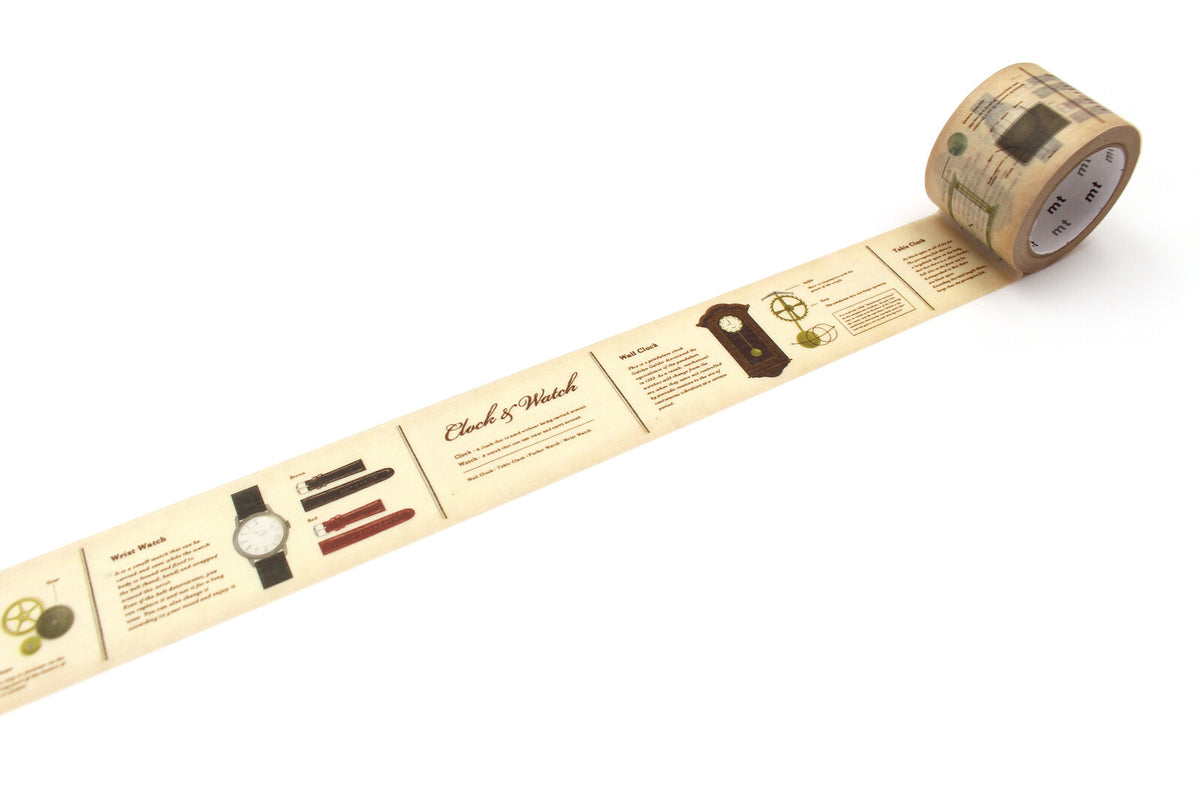 MT Masking Tape - Washi Tape - Encyclopedia Clock