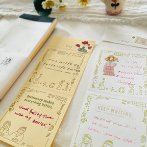 Niconeco Zakkaya - Notepad - Letterpress Label Book Day