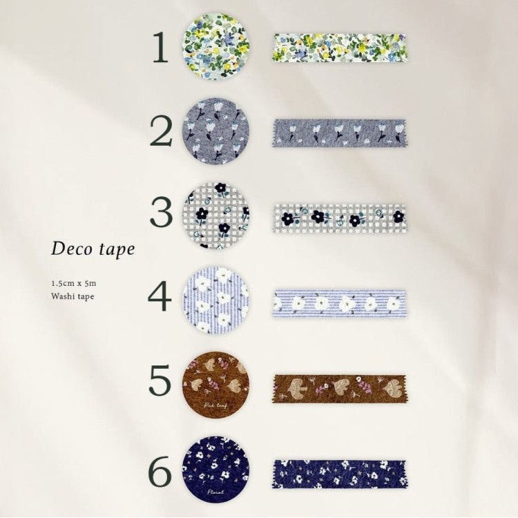 Pion - Washi Tape -Deco Tapes (1 - 6)