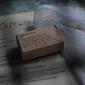 LCN Design Studio - Stamp - Ephemera