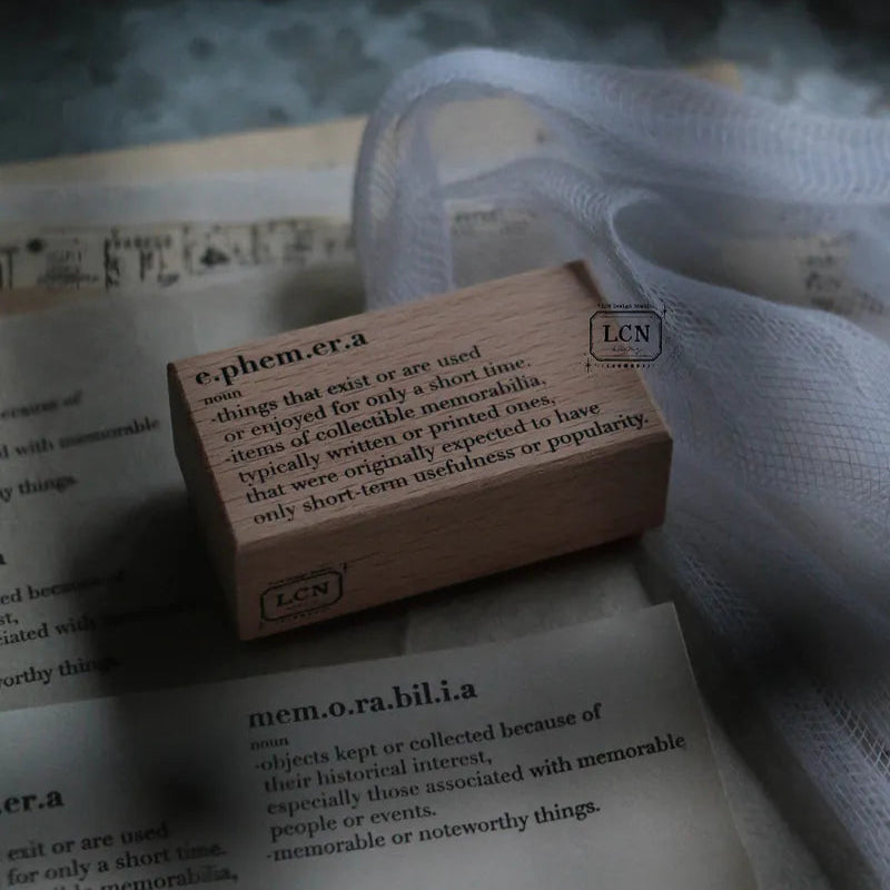 LCN Design Studio - Stamp - Ephemera