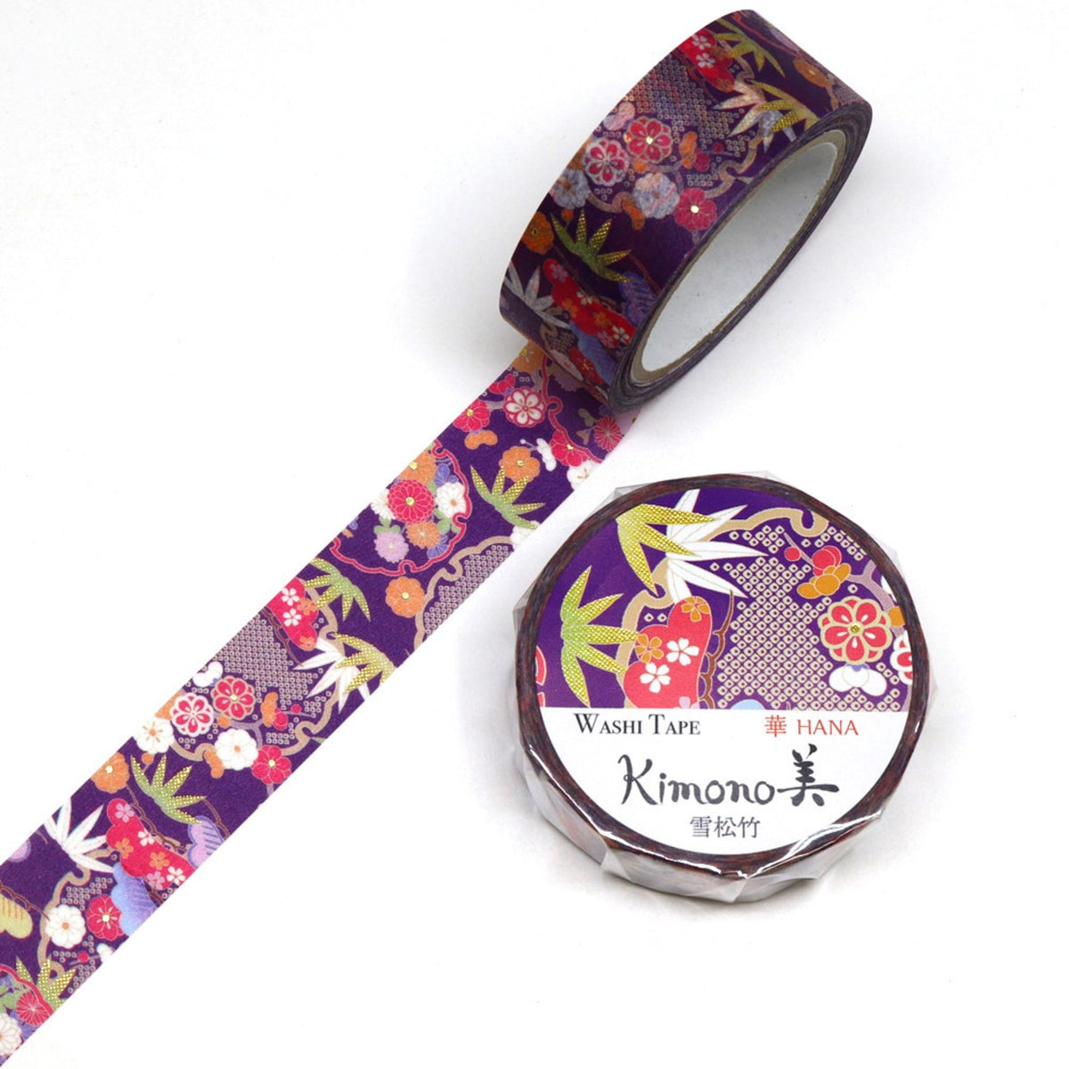 Kamiiso - Washi Tape - Kimono II - Snow