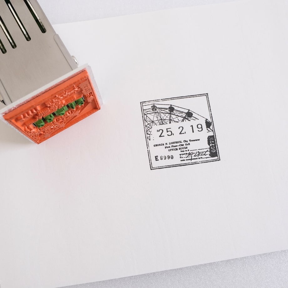 Yohaku - Stamp - Date Stamp  - Nostalgia <Outgoing>